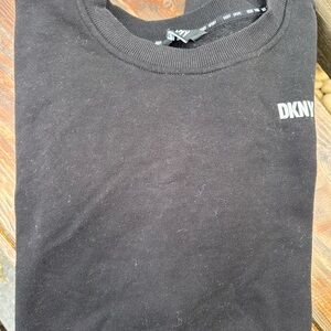 DKNY cropped sweatshirt Top (long sleeved - used as a layering top